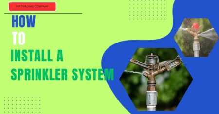 HOW TO INSTALL A SPRINKLER SYSTEM